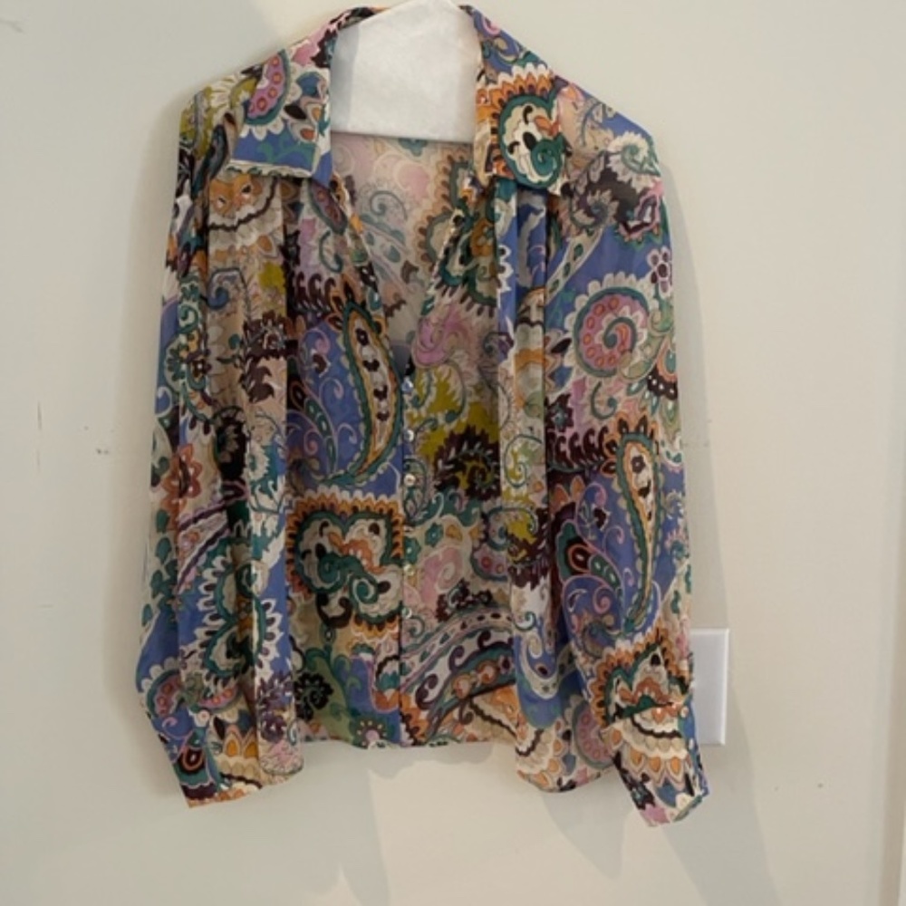 Zara Floral Top